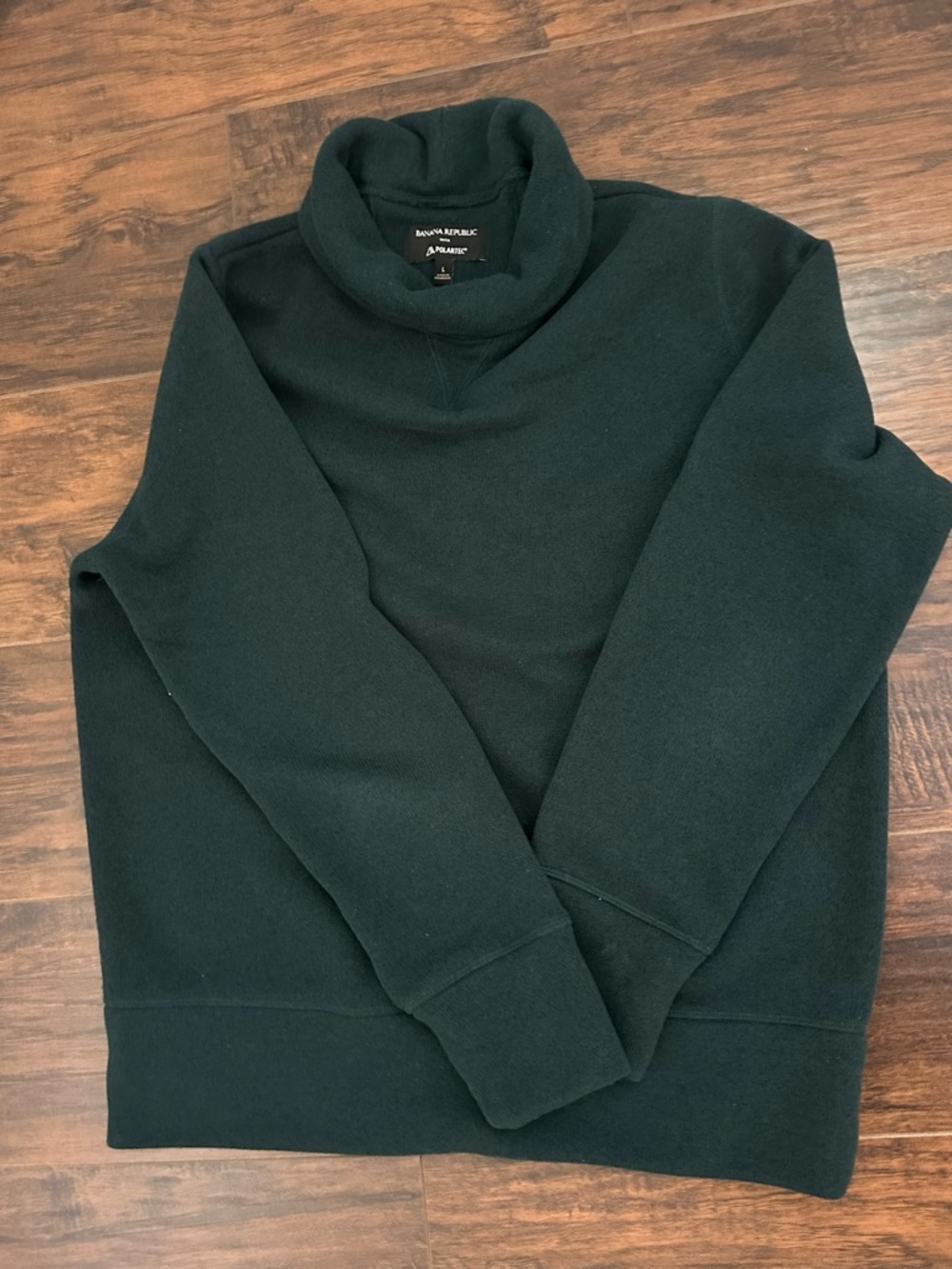 Banana Republic Men’s Forest Green Turtleneck Sweater